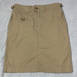 Ralph Lauren EUC Tan Pencil Skirt size 6
